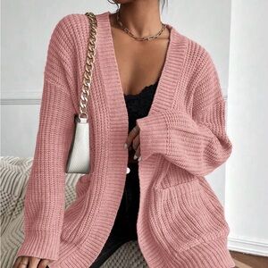Women’s throw on oversized cardigan